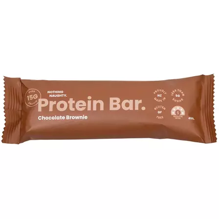 Nothing Naughty Whey Protein Bar - Chocolate Brownie