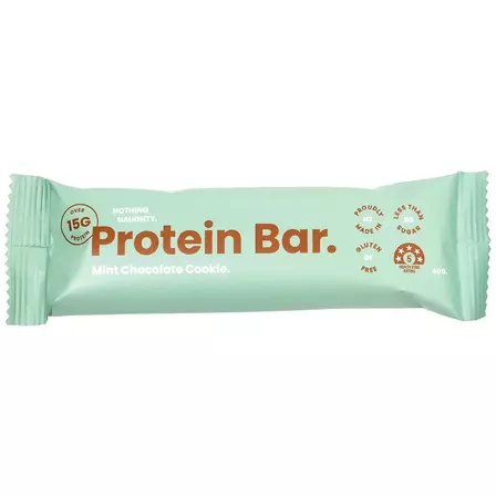 Nothing Naughty Whey Protein Bar - Mint Chocolate Cookie