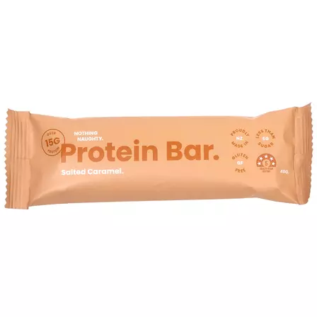 Nothing Naughty Whey Protein Bar - Salted Caramel