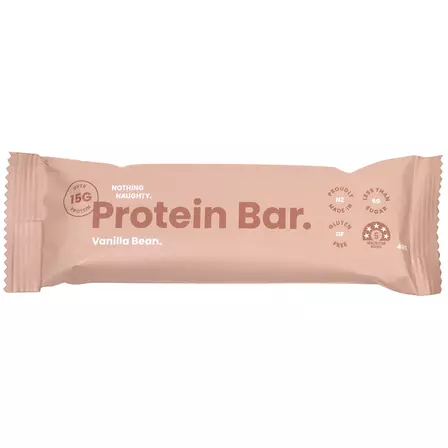 Nothing Naughty Whey Protein Bar - Vanilla Bean