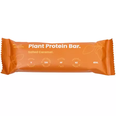 Nothing Naughty Plant Protein Bar - Salted Caramel