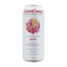 Coco coast Lychee Coconut water 500ml